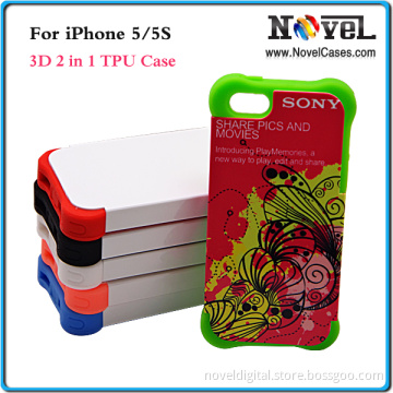 Sublimation 3D Phone Case for iPhone5/Blank Phone Case